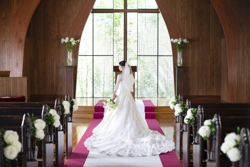 ご新婦様のソロショット