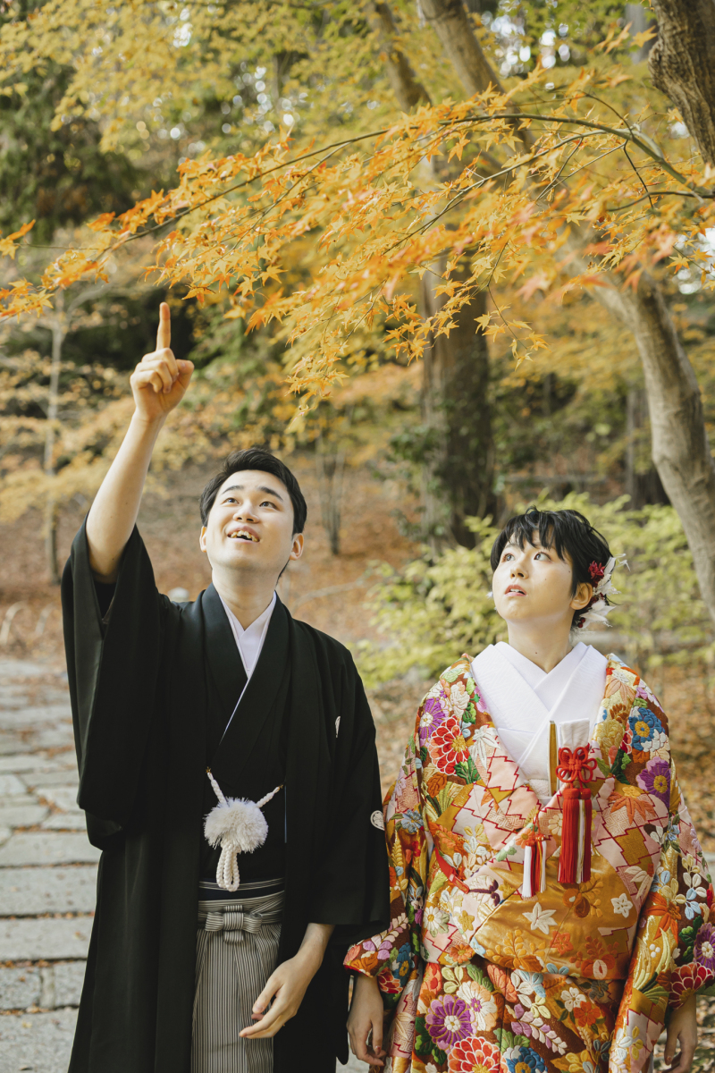 目線の先には…