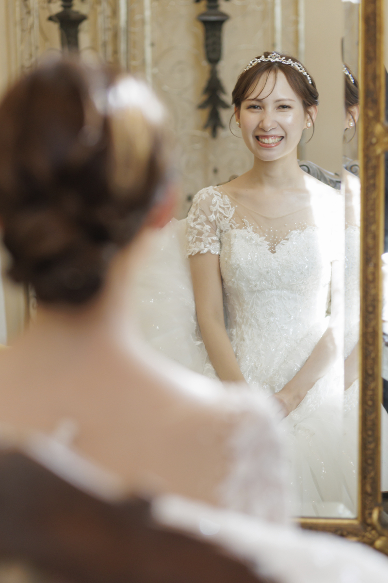 新婦様のお仕度時間