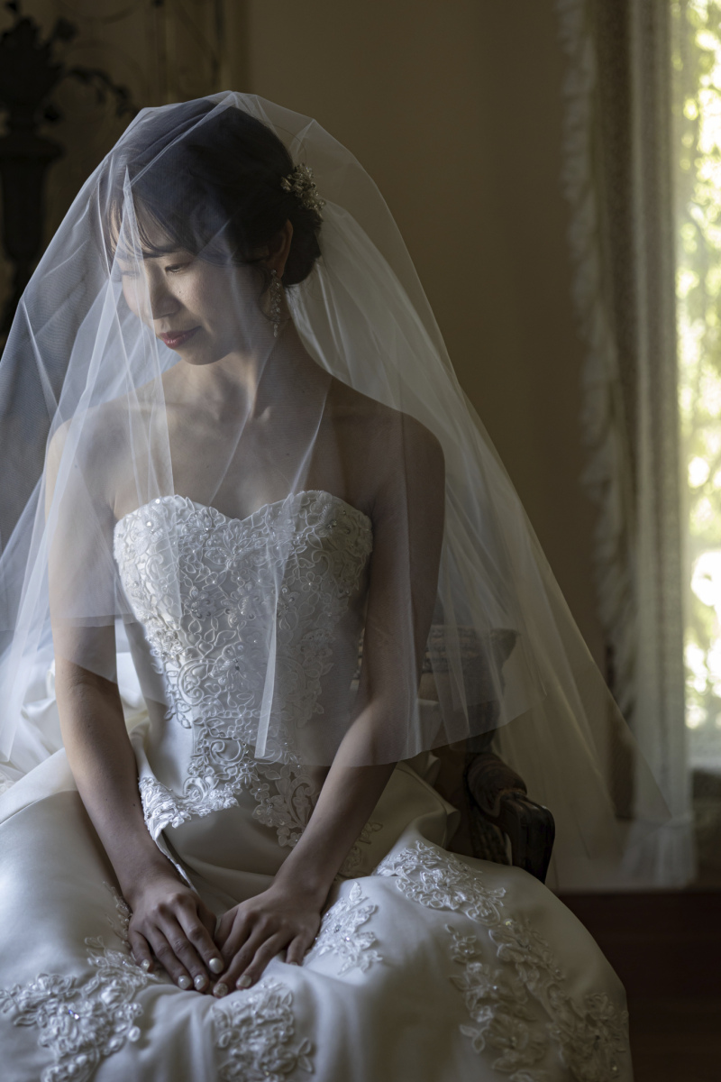 新婦様お仕度シーン