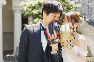 暖かな季節の貸し切りガーデン付きチャペル【洋装２着】