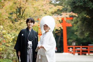 下鴨神社＋会食フォト