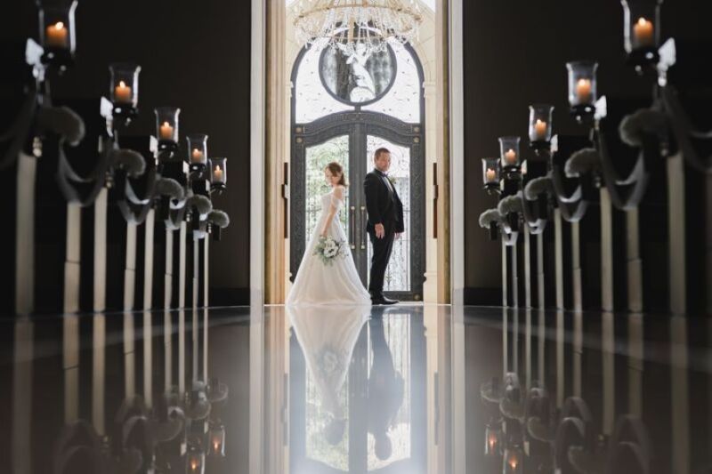 大理石のバージンロード