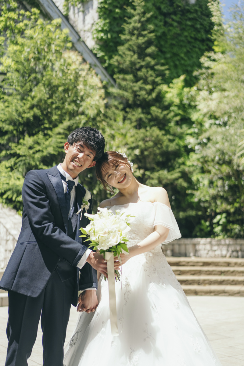 洋装チャペル×和装ロケーション