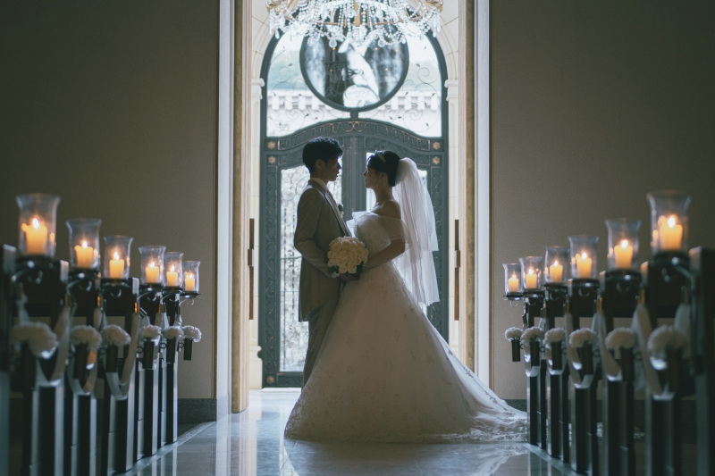 天使が見守るチャペル