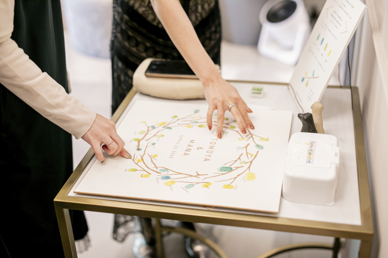 ゲスト参加型のウエディングツリー