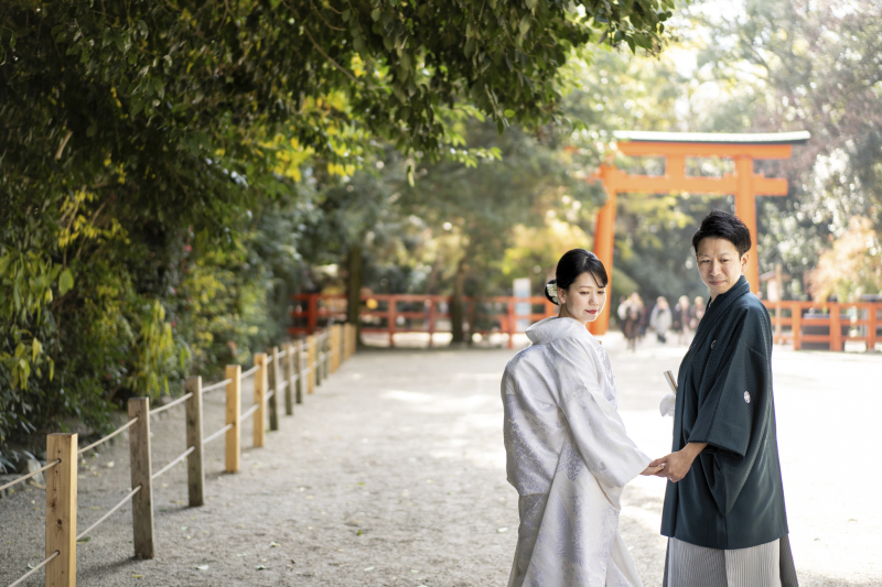 振り返りショット