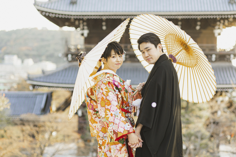 振り返りショット