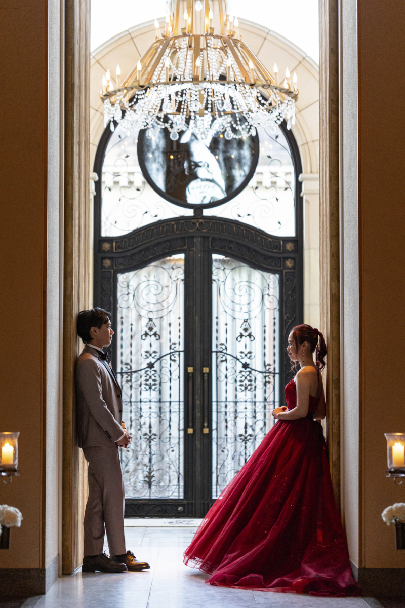 独立型チャペルでの贅沢な撮影