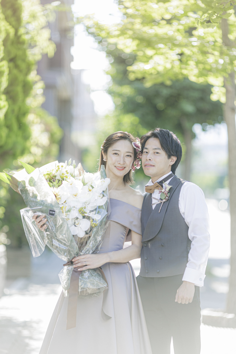 カラードレスへお色直し