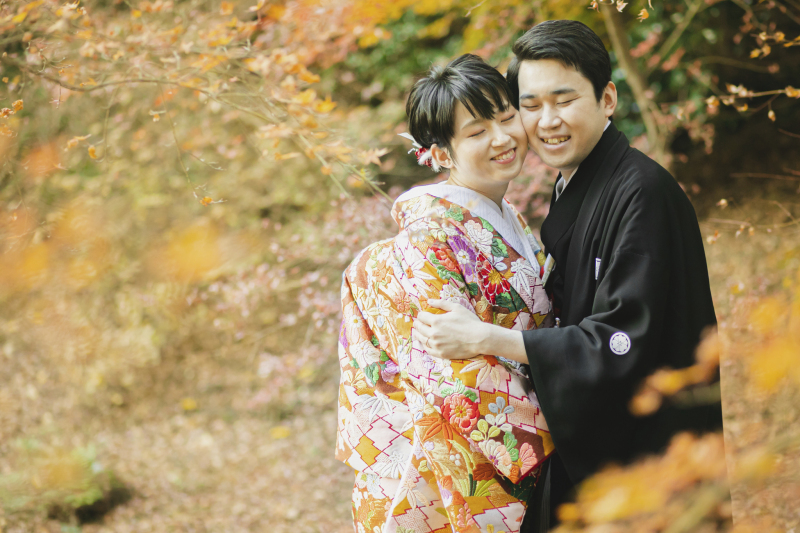 頬寄せショット