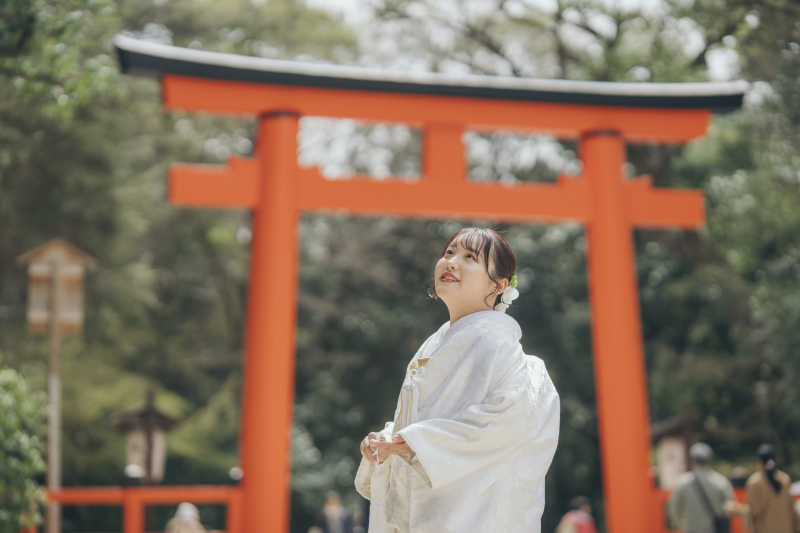 新婦様ソロショット