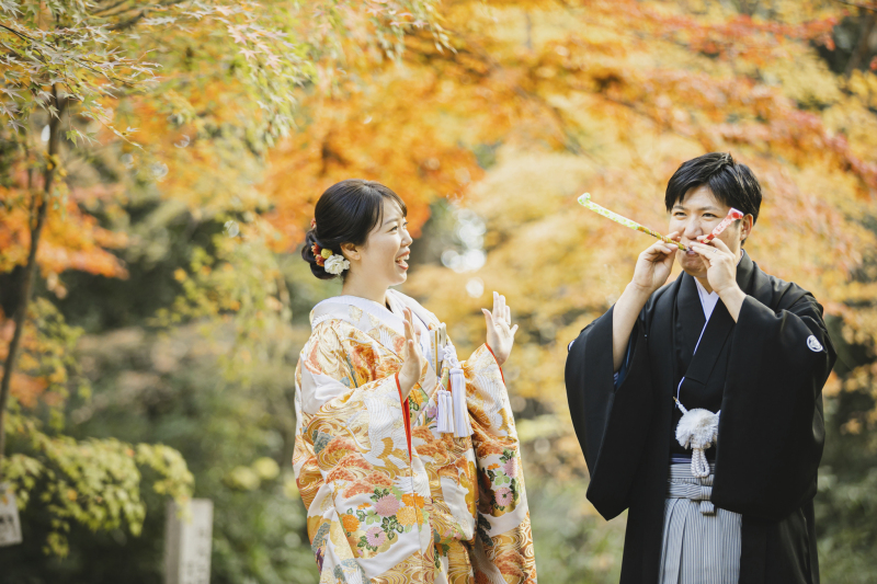 お茶目なショットも♪