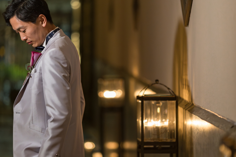 新郎様のソロショット