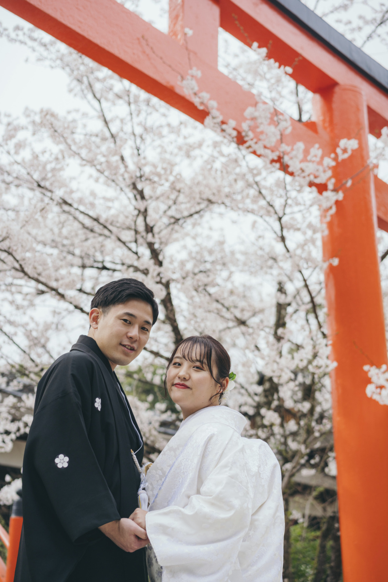 季節の花に囲まれて