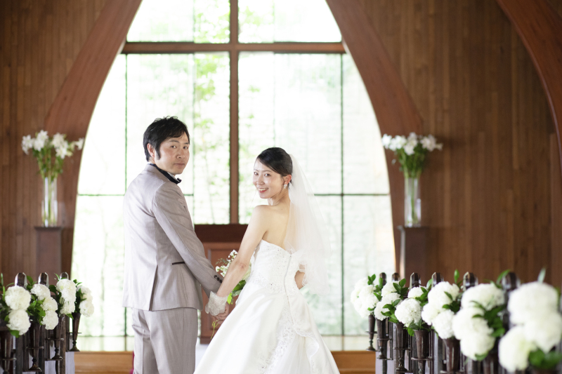 キュートな振り向きショット