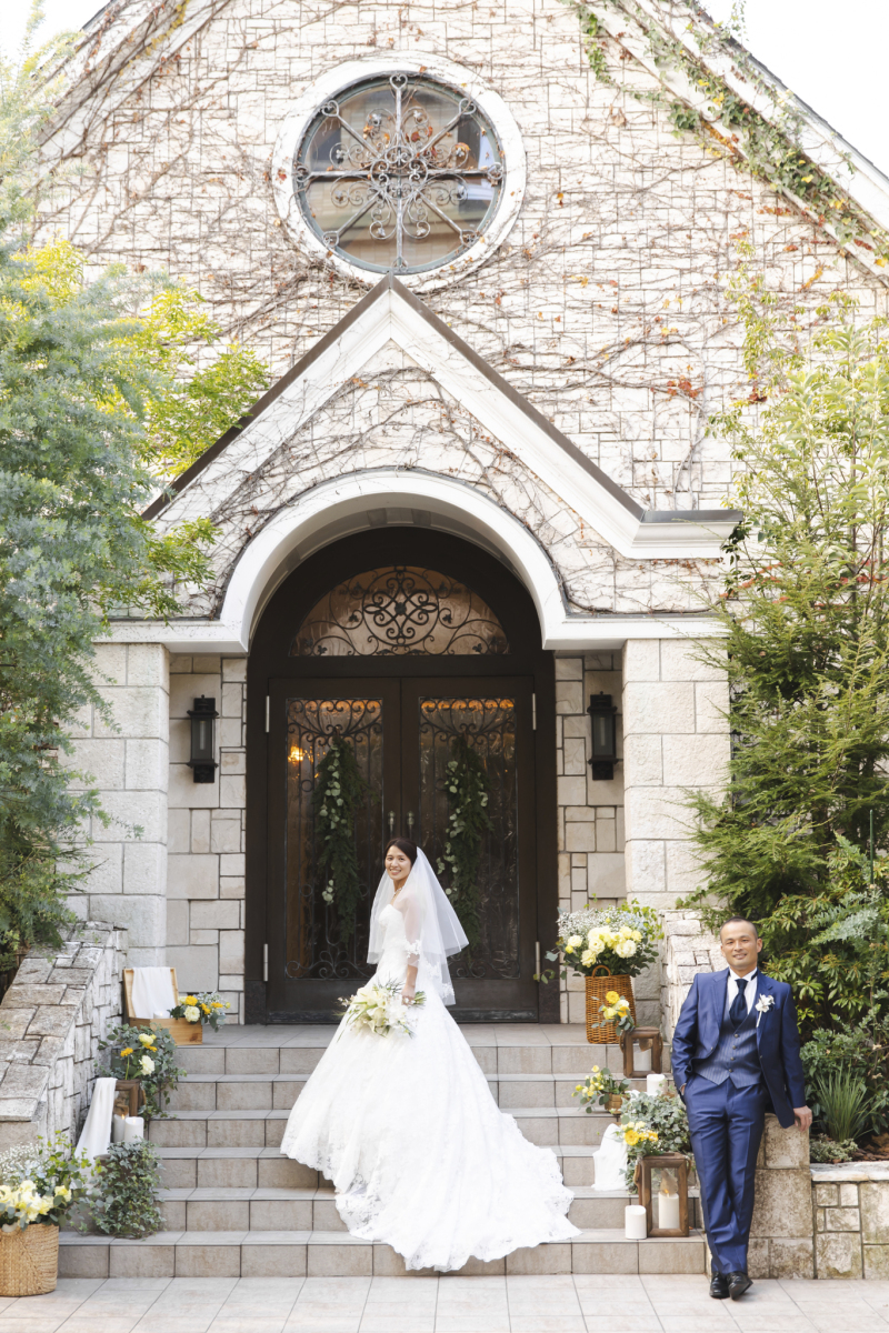 森のチャペルで