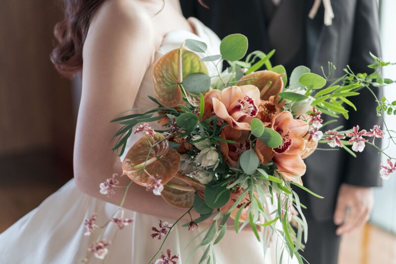 こだわりのブーケも