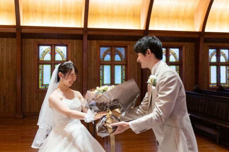 サプライズの瞬間も