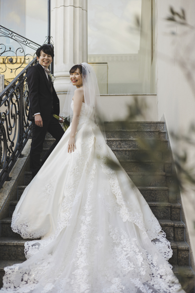 ふたりだけの教会で映画のような一日を