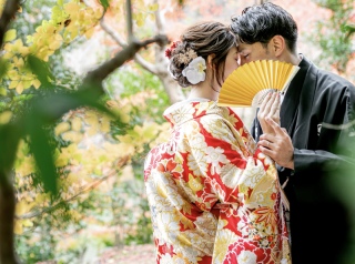 季節の移ろいが美しい嵐山フォト【12月×嵐山［和装］】