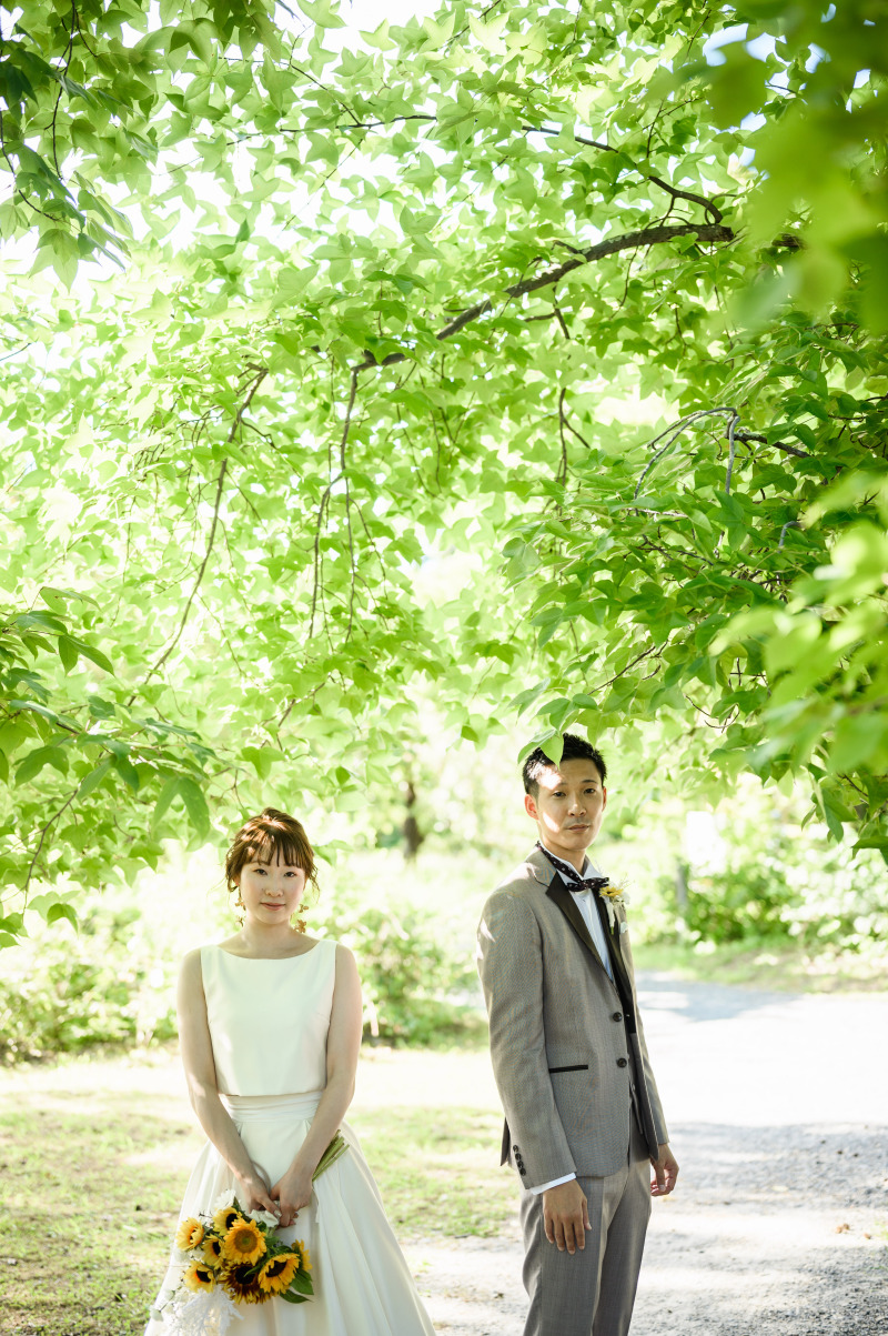 自然光溢れる緑ロケーション