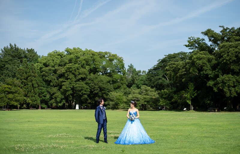 緑×青空　素晴らしいロケーション