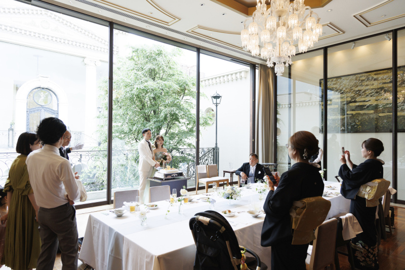 TAKAMI BRIDAL 京都_会食ができる