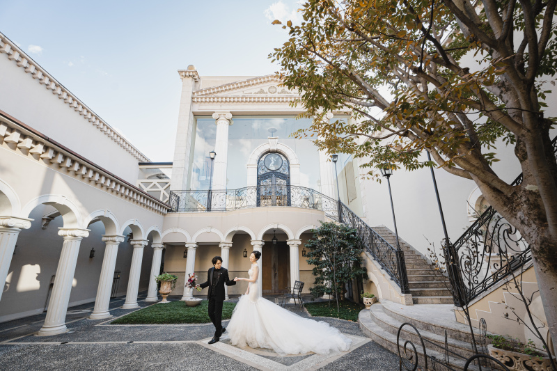TAKAMI BRIDAL 京都_結婚式場で撮影できる