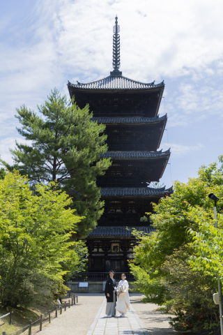 PHOTO WHITE KYOTO_◆仁和寺ロケーションフォト◆