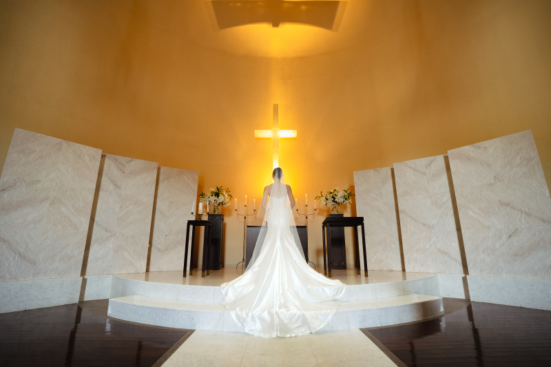 TAKAMI BRIDAL_チャペルで撮影できる