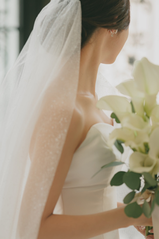 TAKAMI BRIDAL_光注ぐ教会を貸切＊生花の香り×キャンドル灯る独立型チャペル撮影②