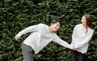 とにかく二人らしく、ドレス以外も撮影可能です