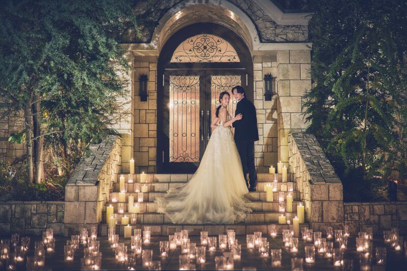 【キャンドル&times;教会フォトプラン】幻想的な空間を演出☆*。選べる2つの独立型教会を完全貸切に！