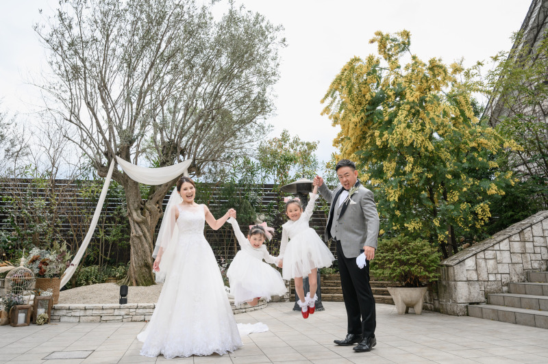 【ご家族での撮影】憧れの教会で洋装フォトウエディングプラン