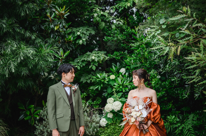 【洋装2着ロケーション】〈京都ノーザンチャーチ北山教会〉フォトプラン *選べるドレス2点*