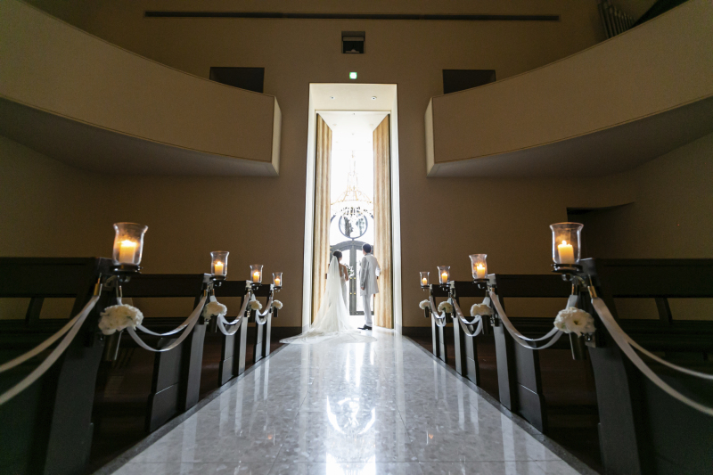 〈教会+ブーケ付挙式再現〉フォトウエディングプラン ドレスは100着から*