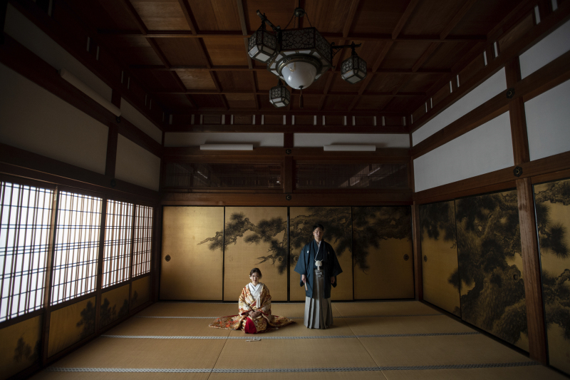 【限定!和装超過は50%OFF!】〈金戒光明寺〉和装プラン *有名な虎の屏風と*