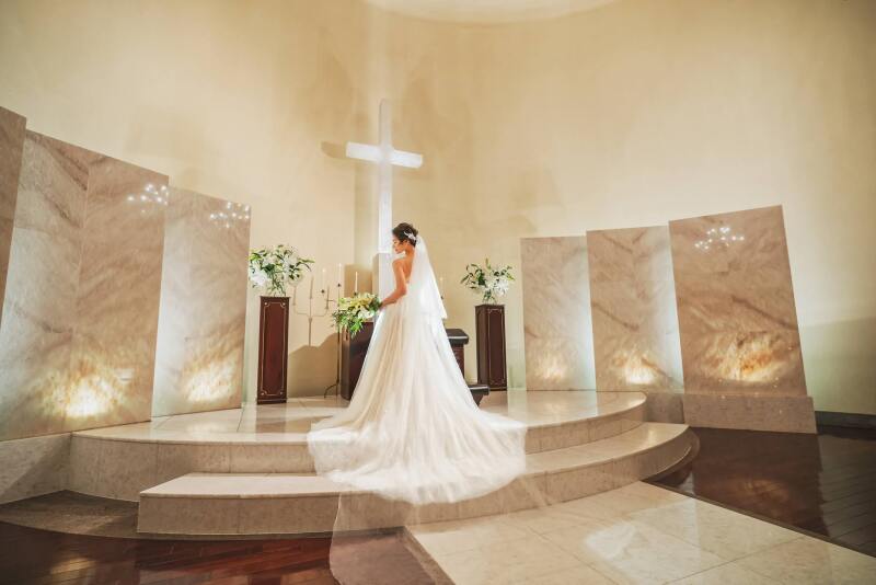 【大人気PLAN】選べる2つの本格教会を完全貸切◆おふたりだけの特別な時間を写真に残す