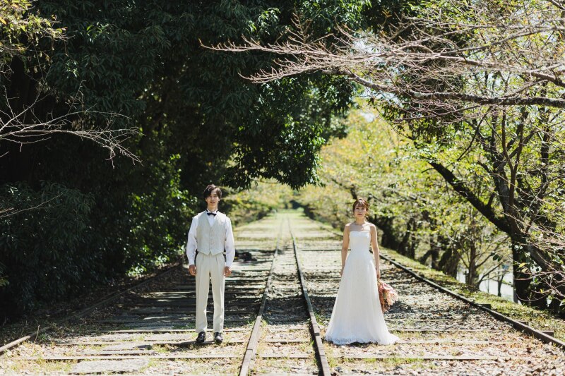 洋装ロケーションプラン <蹴上インクライン>