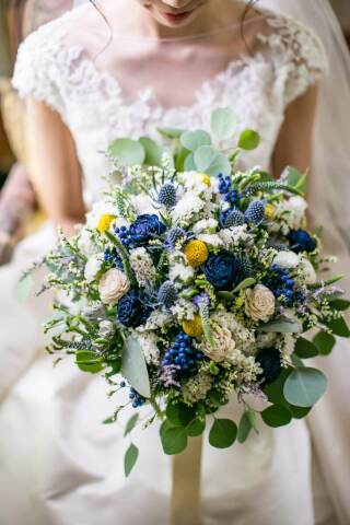 ウェディングドレス用ブーケ