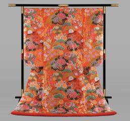 朱赤 吉祥檜扇の舞