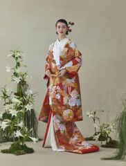 真朱　扇面花車