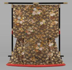 茶枝垂桜花車文