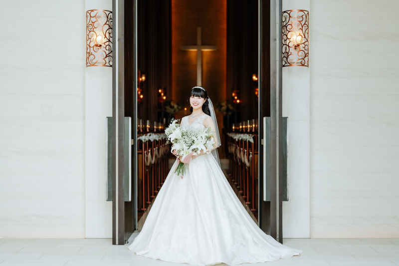 新婦様のソロカット