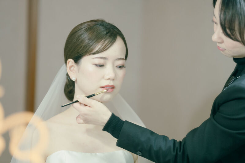 撮影は準備から♪