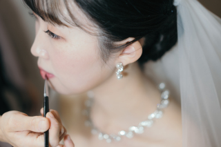 メイクシーンも大切な思い出の一つ