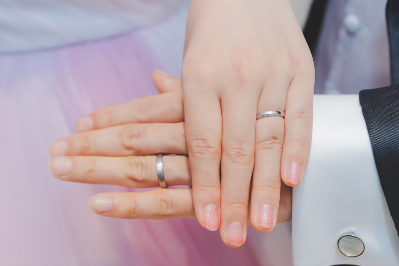 おふたりのたいせつな小物と一緒に