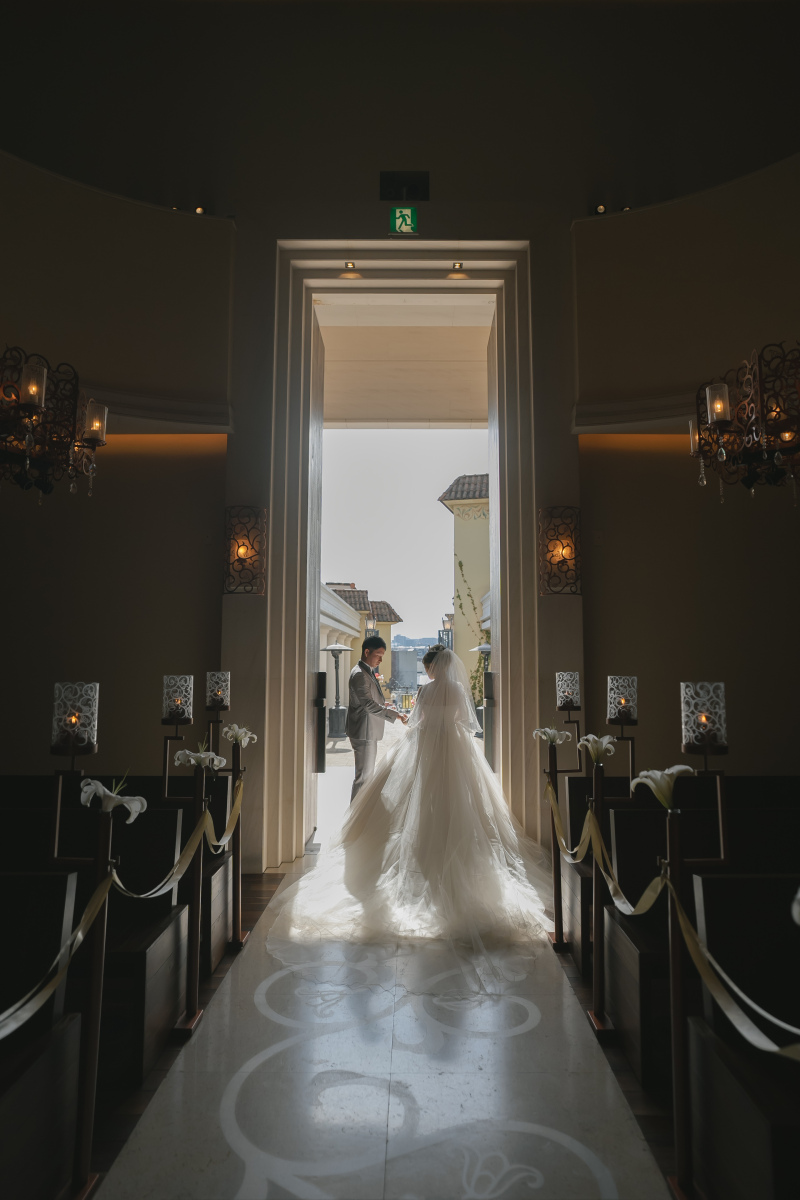 シルエット撮影