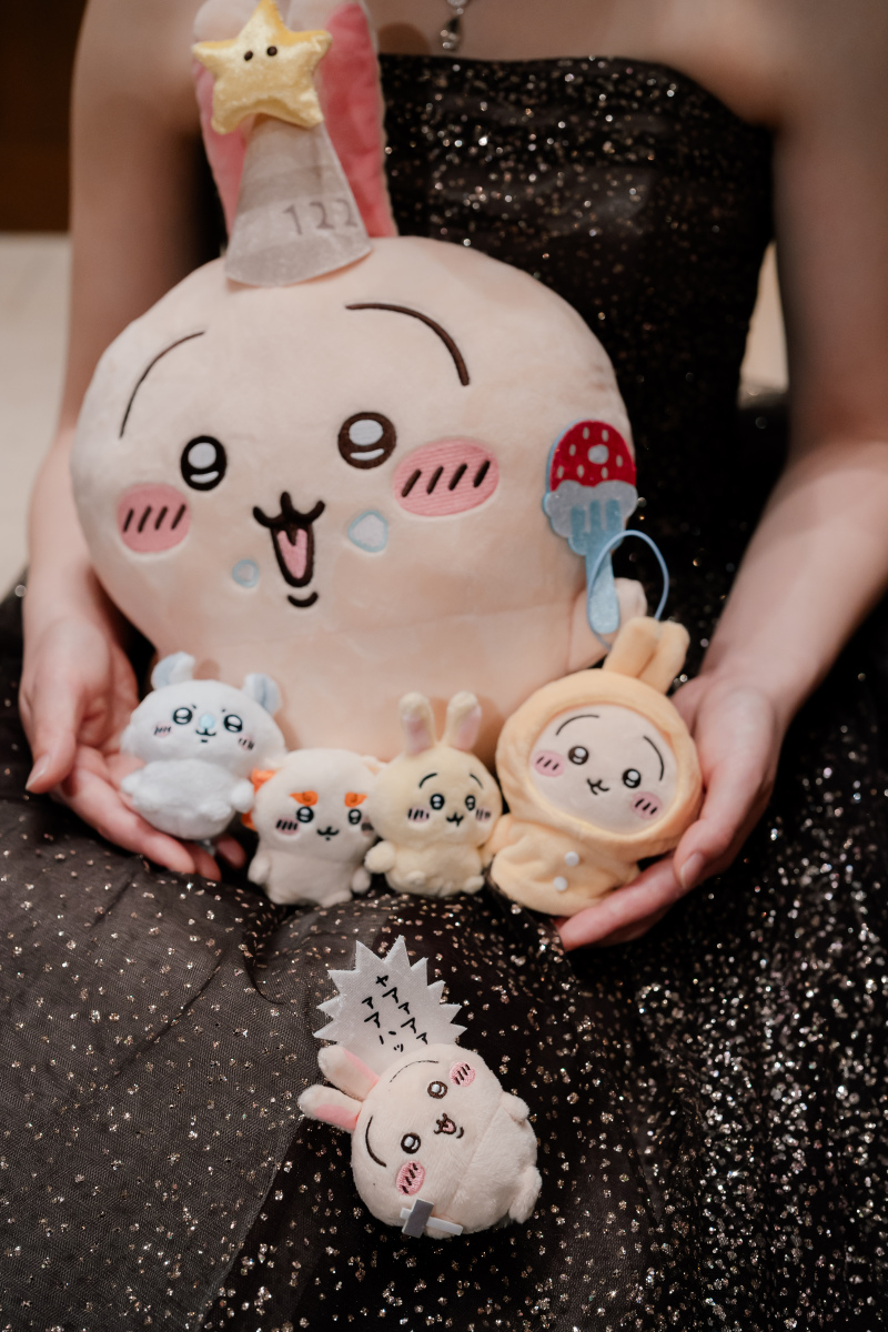 大好きなちいかわに囲まれて、温かい気持ちに